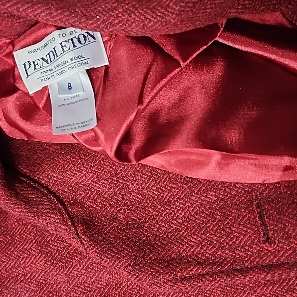 8 Pendleton Wool Jacket Blazer Coat - image 8